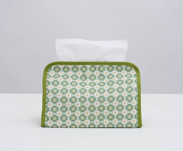 Cottage Paper Cover/Old Tile No. 2/Sage Green/Classic New Color II - Shop  inBlooom Tissue Boxes - Pinkoi