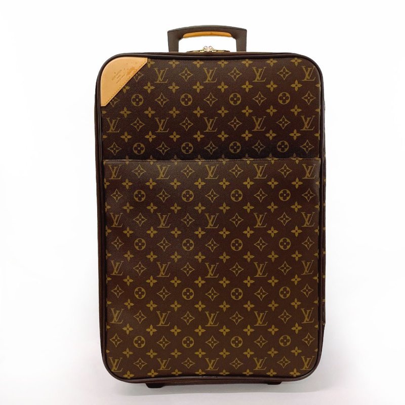 【日本直送 中古美品】ルイヴィトン LOUIS VUITTON スーツケース・キャリーケース 旅行 トラベル M23294 ペガス 55 モノグラム - 其他 - 其他材質 咖啡色