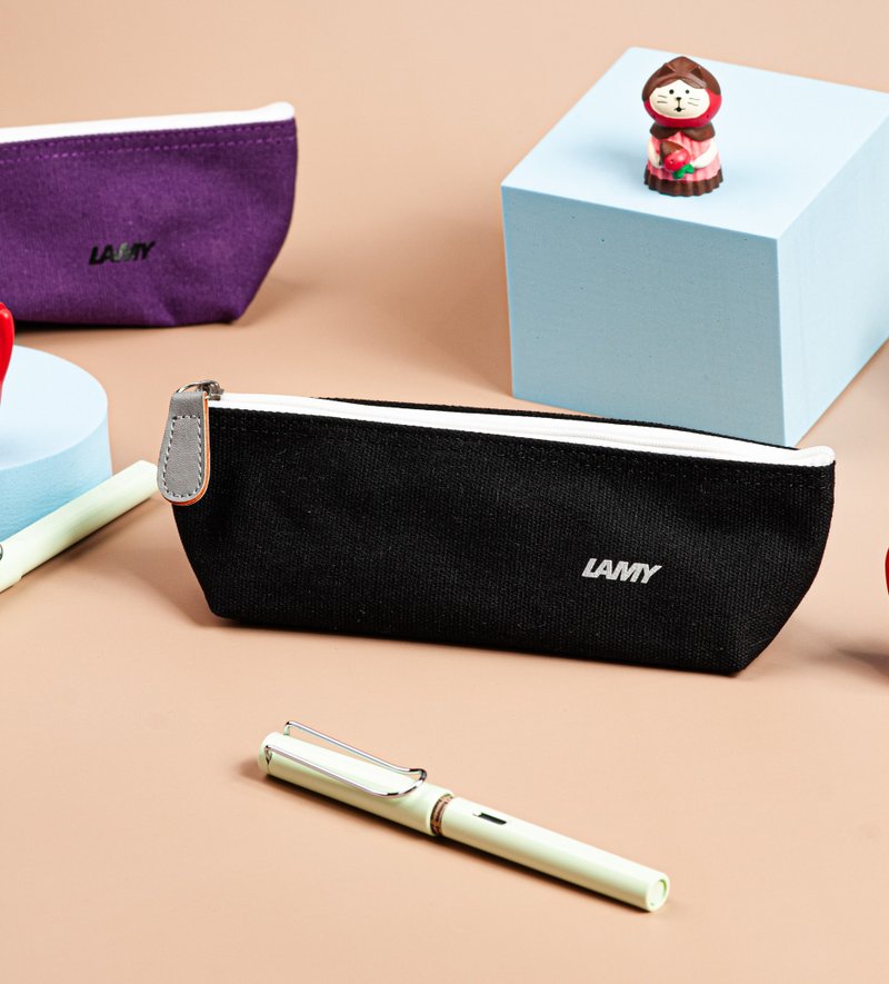 LAMY Pencil Case/Style Series-Zip Pencil Case/Black - Pencil Cases - Cotton & Hemp Black