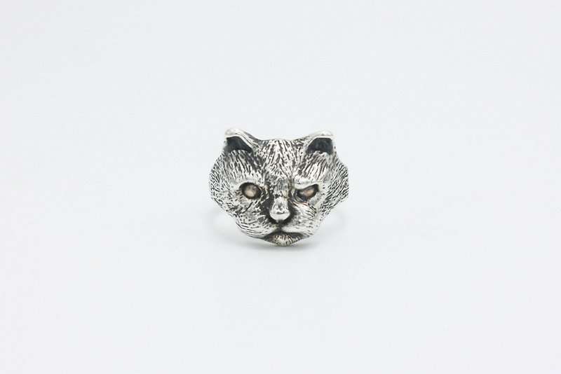 bad bad meow - Couples' Rings - Sterling Silver Silver