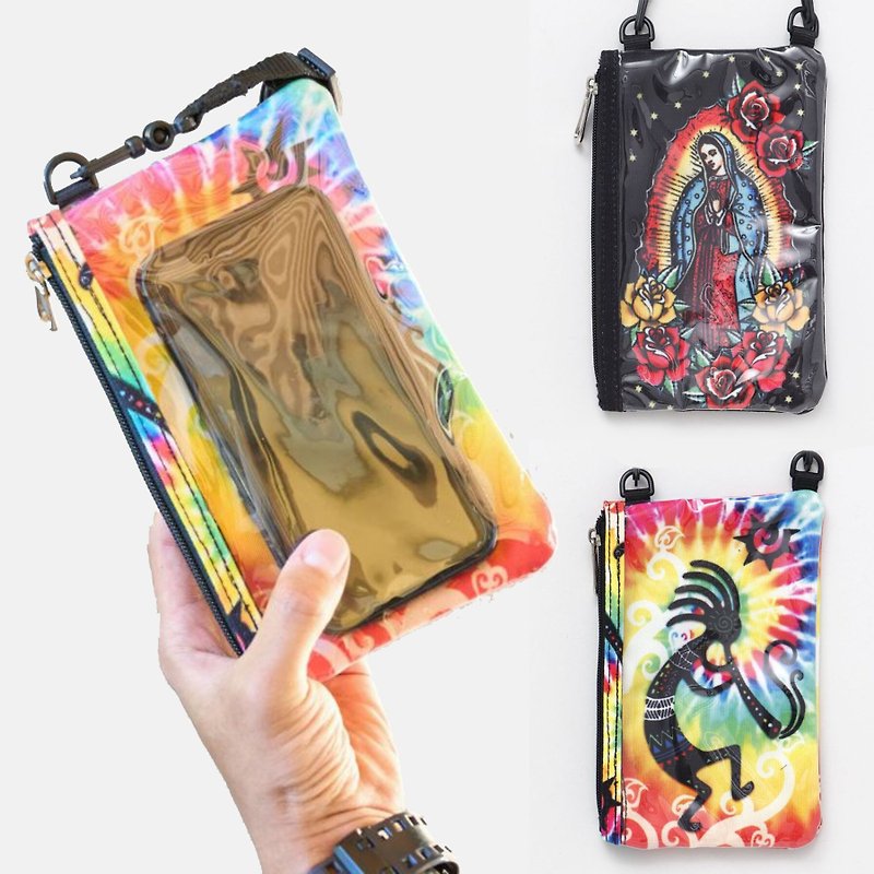 [Popular pre-order] Playful storage bag for gods from various countries, mobile phone bag, coin purse (15 colors) IAKP3103 - กระเป๋าใส่เหรียญ - วัสดุอื่นๆ 