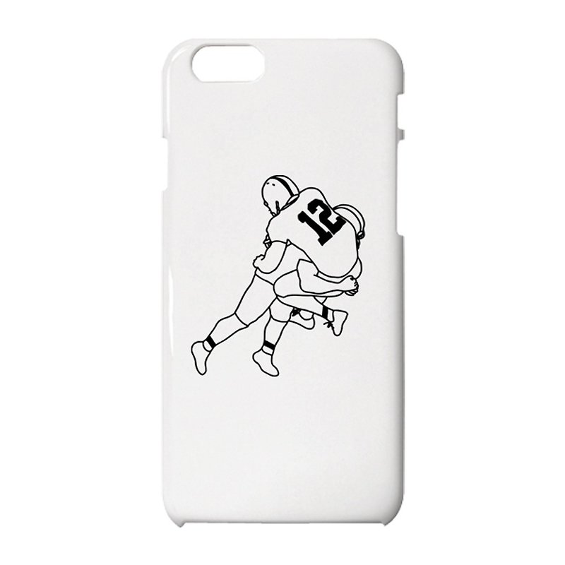 American Football iPhone保護殼 - 手機殼/手機套 - 塑膠 白色