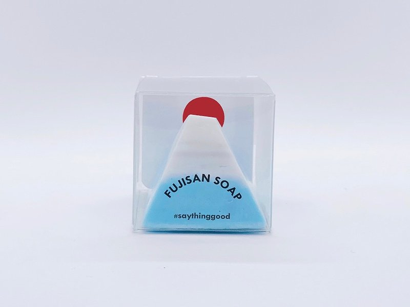 富士山洗手皂 - FUJISAN SOAP 富士山皂  生日禮物畢業禮物 - 肥皂/手工皂 - 濃縮/萃取物 藍色
