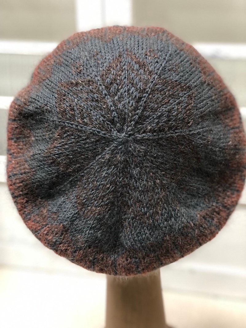 Handmade手作-毛線帽-毛線編織毛帽 - 帽 - 羊毛 