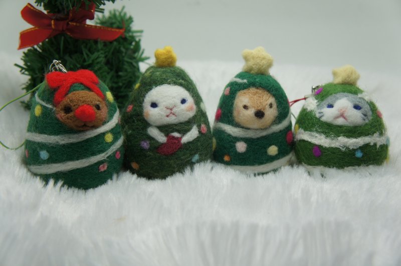 Sheep blankets hanging Christmas gifts packed three promotions - อื่นๆ - ขนแกะ 