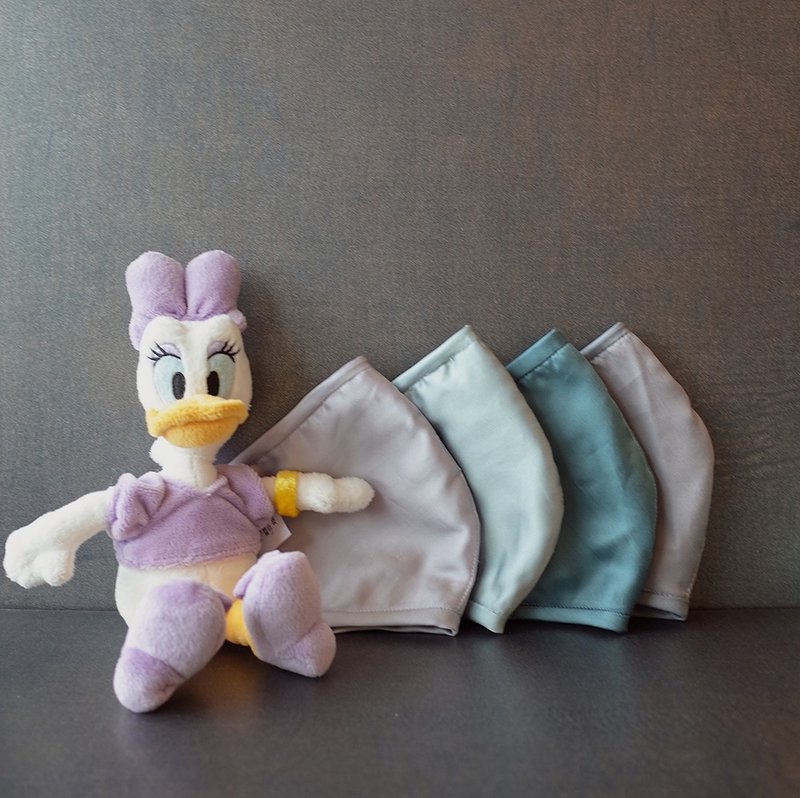 萊賽爾天絲抗菌立體口罩保護套//成人/兒童款 - 口罩/口罩收納套 - 絲．絹 