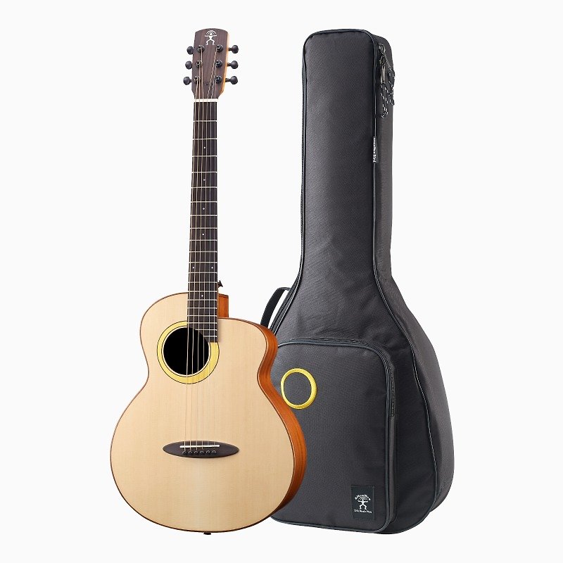 XSB｜36"｜Acoustic｜Crowd Lu Signature Model X Sun Bird Guitar - Guitars & Music Instruments - Wood Khaki
