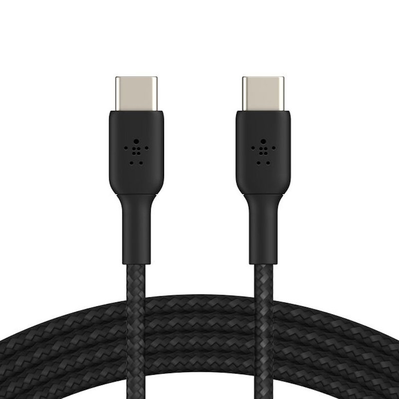 BoostCharge USB-C 至 USB-C 編織充電線纜 2米 - 行動電源/充電線 - 其他材質 