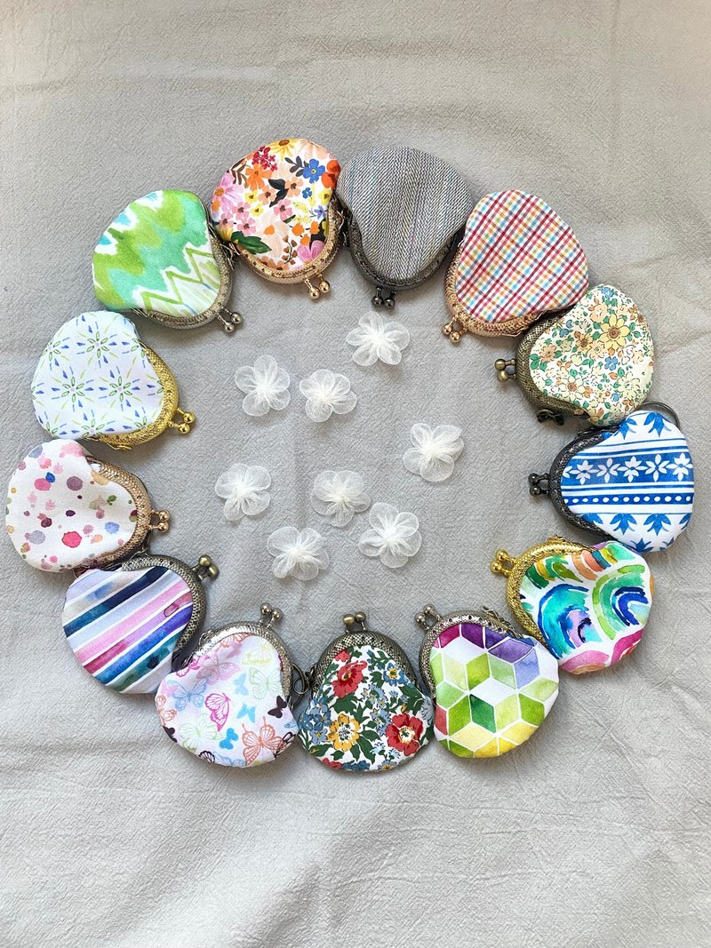 迷你零錢包 口金包 收納包 - 零錢包/小錢包 - 其他材質 多色