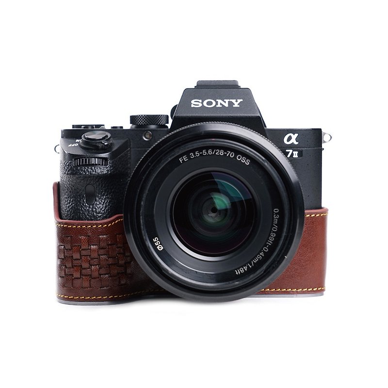 SVEN Camera body case for For SONY A7II / A7RII - Cameras - Genuine Leather Multicolor