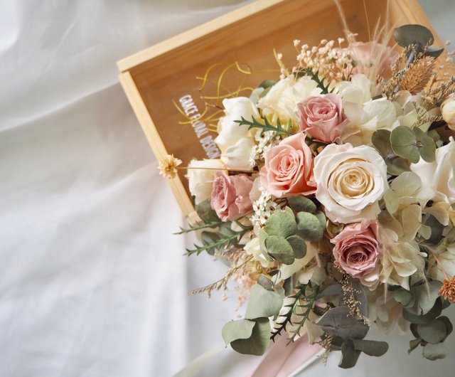 GFD】Bridal Bouquet-No Withered Flowers/Dry Flowers/Wedding