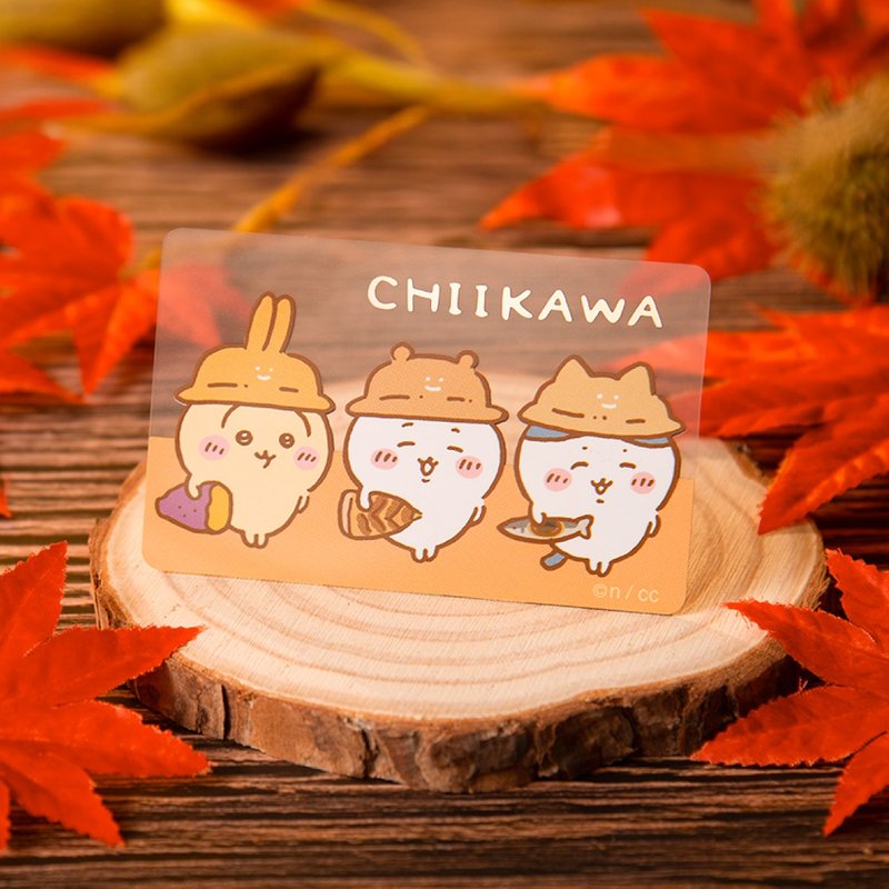 Pre-order [Jiikawa] Transparent EasyCard - Taste of Autumn (shipping on 11/27) - แกดเจ็ต - วัสดุอื่นๆ 