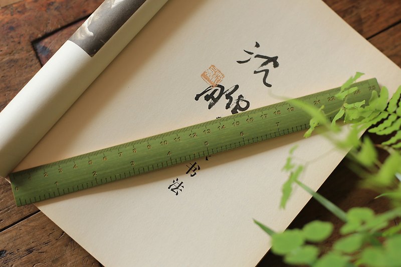 竹製品 | 直尺 | 劃線尺 學生尺 | 留青雙刻度 天然環保 - 其他書寫用具 - 竹 