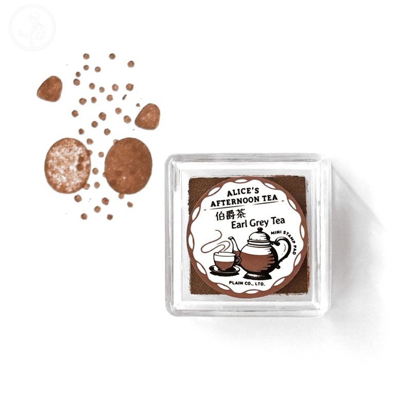 伯爵茶 - 風物詩印台 第一彈 ALICE'S AFTERNOON TEA - 印章/印台 - 塑膠 