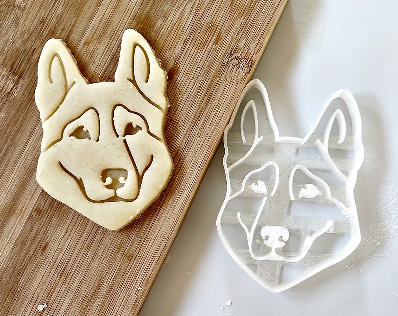 Husky Cookie Cutter - Other - Plastic 