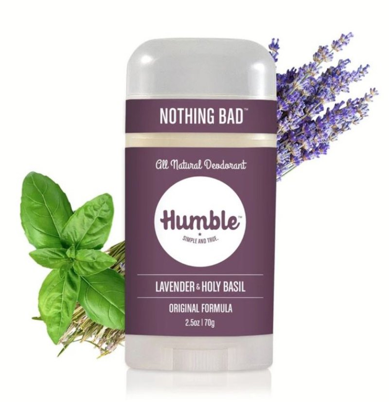 Humble Crystal Balm - Pure Lavender & Holy Basil Garden 70g - น้ำหอม - วัสดุอื่นๆ สีม่วง