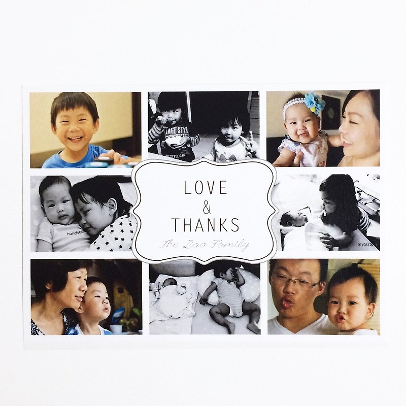 Good times | Eight-frame postcards just for you-17 - Cards & Postcards - Paper White
