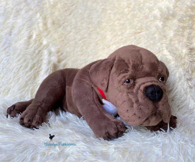 cane corso plush toy