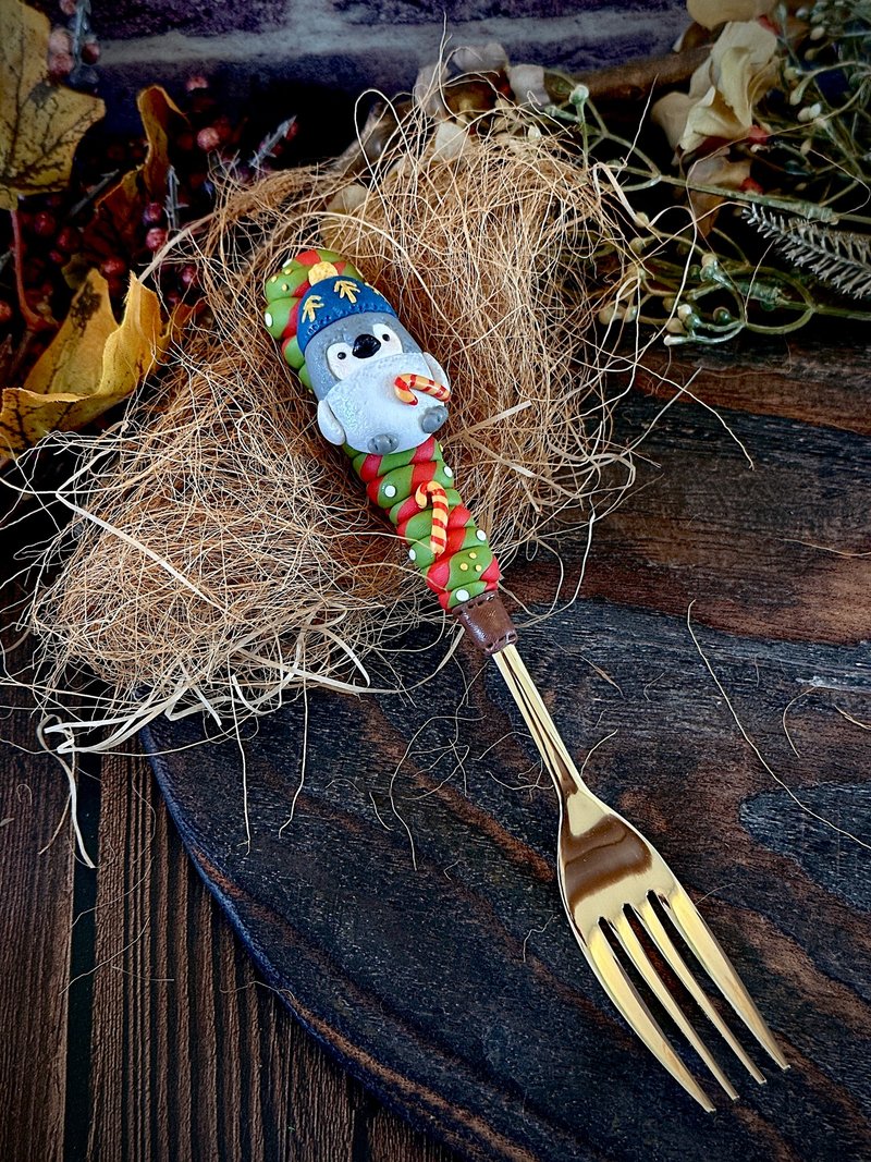 ペンギンフォークでクリスマスハピネス - カトラリー - その他の素材 多色