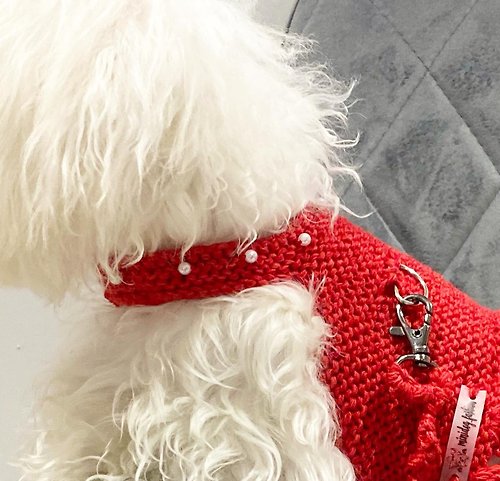 LV Small Dog Yorkie Harness + Leash Set • Yorkies Gram