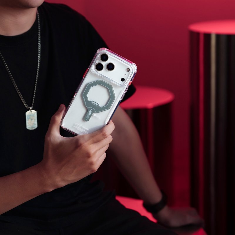 SKINARMA iPhone 17系列 Saido 低調風格磁吸防摔手機殼 附掛繩環 - 手機殼/手機套 - 其他材質 多色