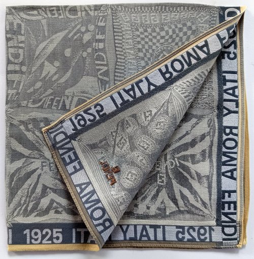 フェンディ ヴィンテージ ハンカチ ポケットチーフ クラシック