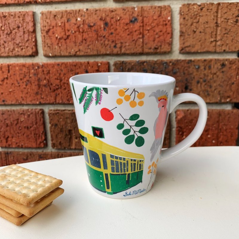 NEW Latte Mug - The Melbourne Icons - แก้วมัค/แก้วกาแฟ - ดินเผา หลากหลายสี