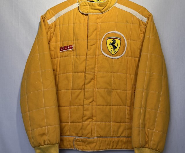 Yellow ferrari sale jacket