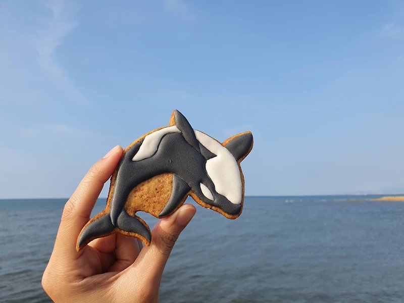 Very Lawyer Yu Yingzhen Whale Frosting Cookies 5 Pieces/Group picture