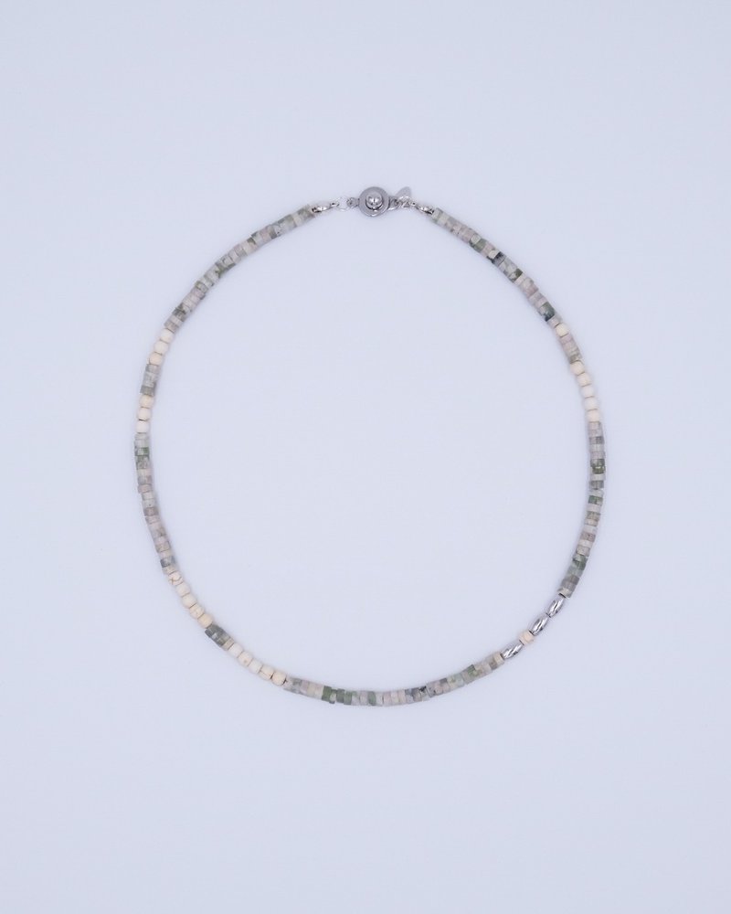 Small Jade Necklace - 項鍊 - 玉石 綠色