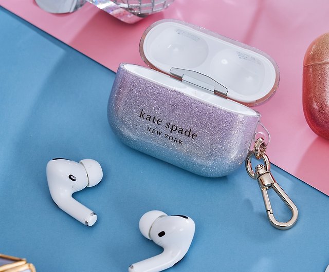 Kate Spade New York AirPods Pro Protective Case - Ombre Glitter - Shop Kate  Spade New York Headphones & Earbuds Storage - Pinkoi