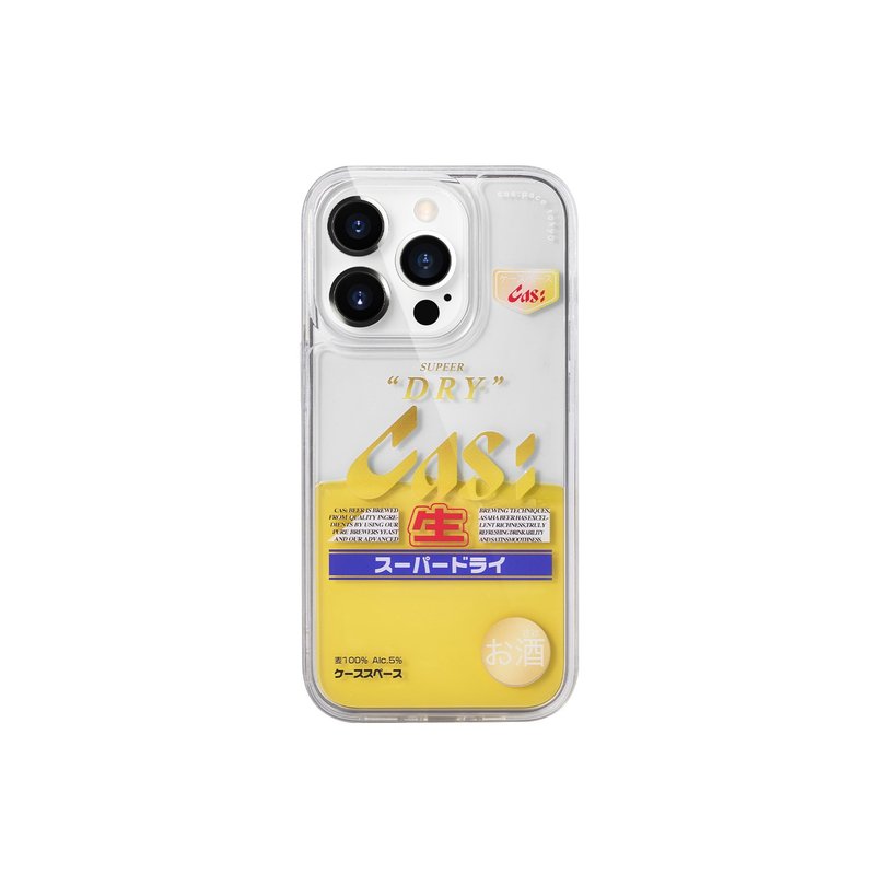 cas:pace 24S/S beer quicksand phone case - เคส/ซองมือถือ - ซิลิคอน 