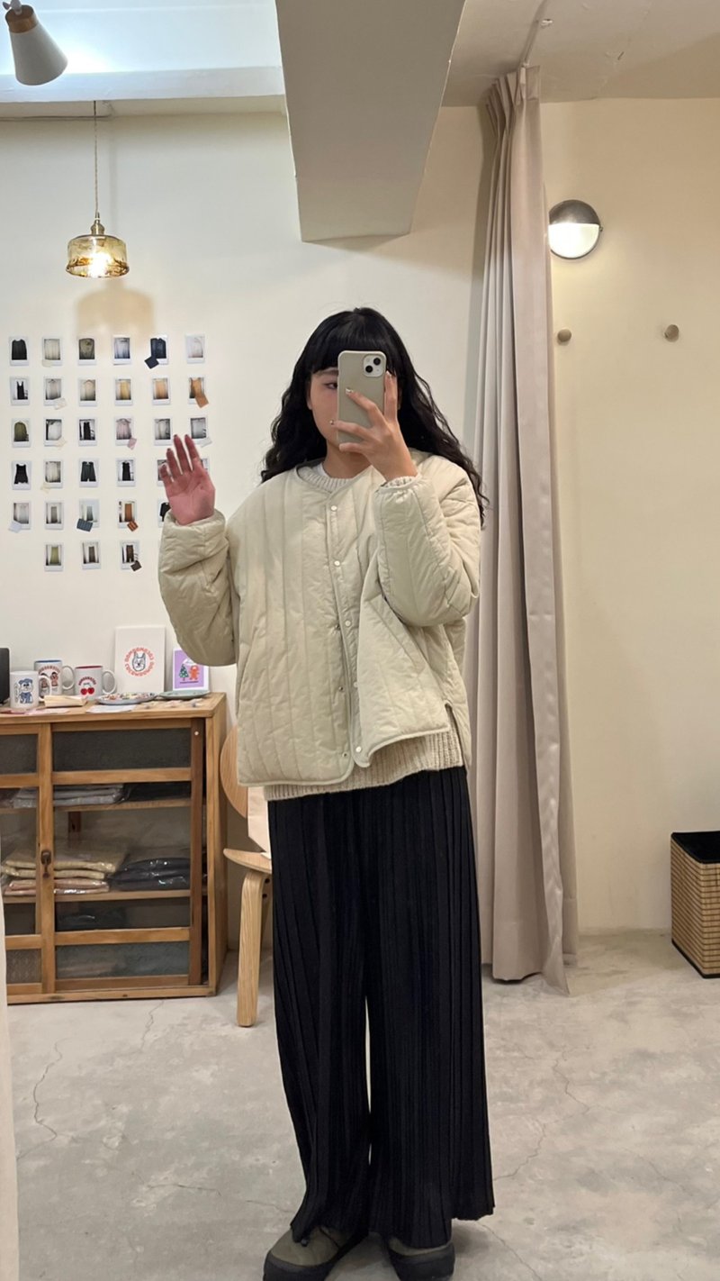 香港客訂 - 女大衣/外套 - 棉．麻 白色