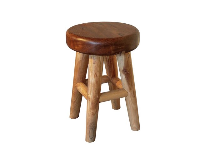 Jidi Teak Furniture】EFACH029B Teak Round Stool Small Chair