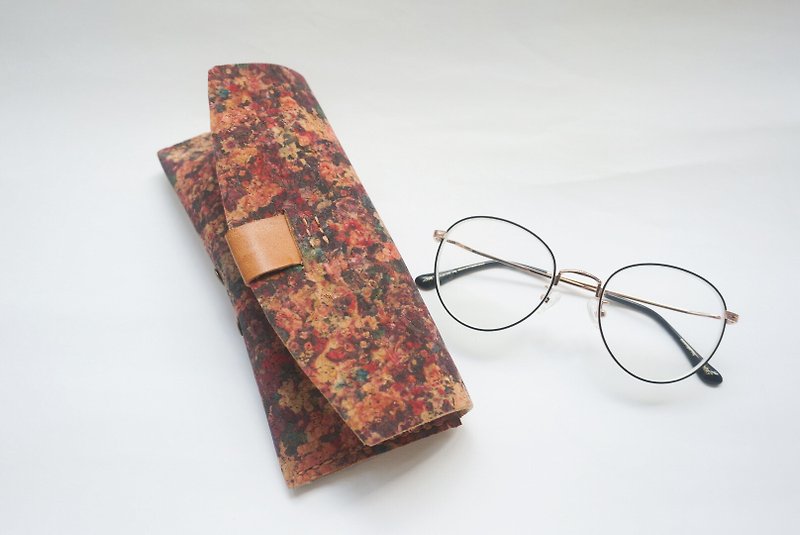 Custom Leather Glasses case - Glasses & Frames - Genuine Leather Multicolor