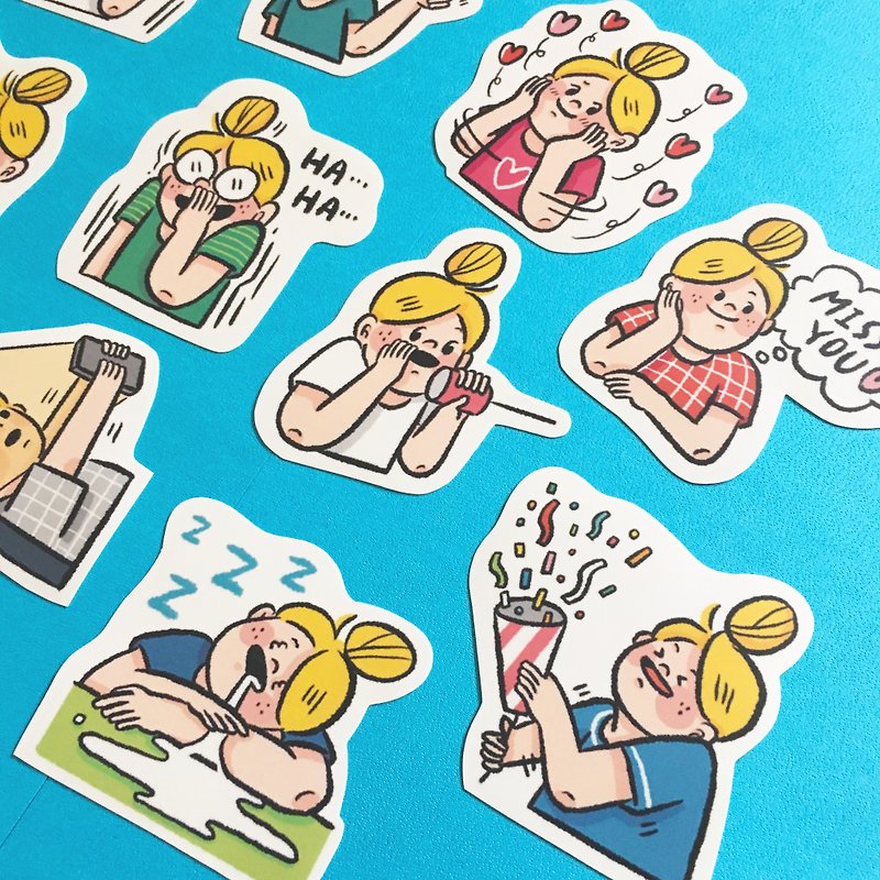My daily 001/sticker set - Stickers - Paper 