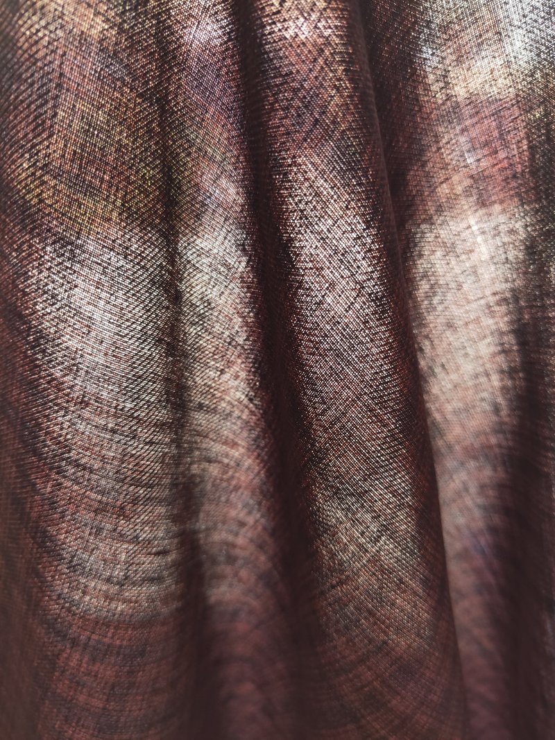 棕紅色 斜紋軟呢 純棉細緻紗 - 編織/刺繡/羊毛氈/縫紉 - 棉．麻 咖啡色