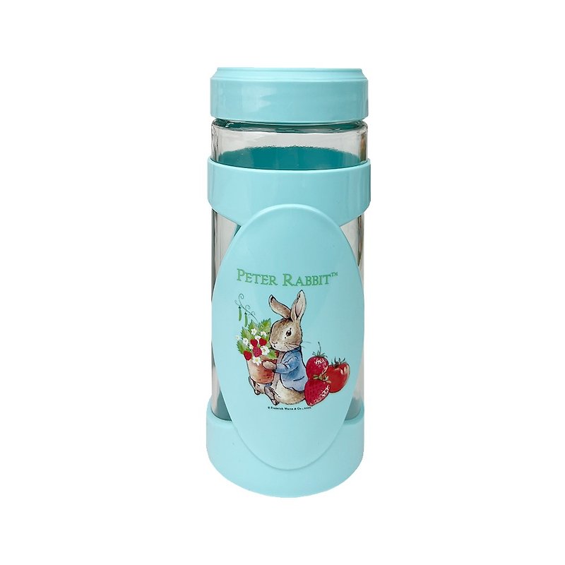 Peter Rabbit Stylish Glass Carrying Mug Peter Rabbit - With Handle - Lunch Boxes - Glass 