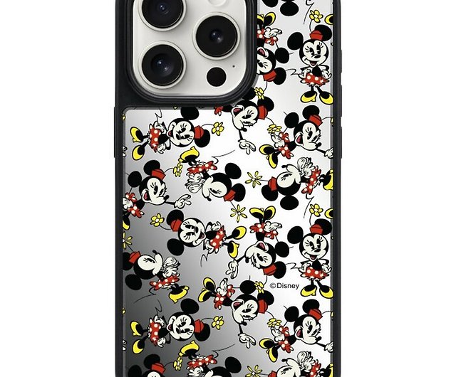 Funda para iPhone 15 Pro Max Oficial de Disney Minnie Mad About