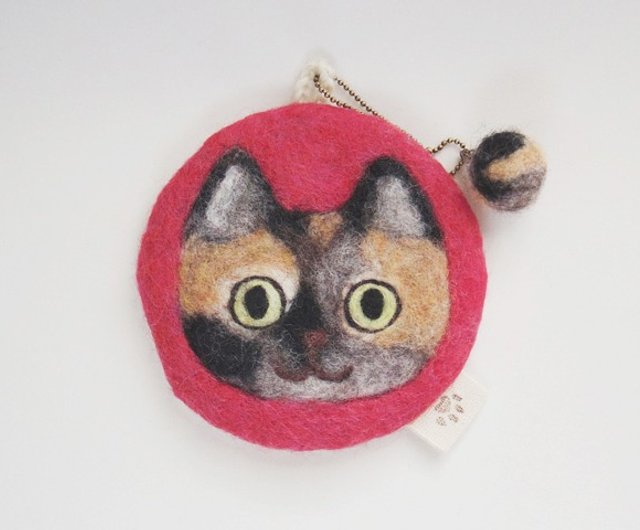 いろいろ使える猫顔フェルト さび ショップ 斑屋 その他 Pinkoi