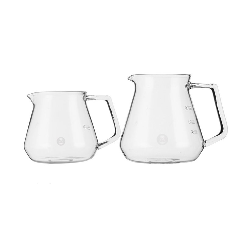 【Timemore】Taimo Coffee Glass Sharing Pot Transparent 360ml 600ml Hand-brewed Coffee - Coffee Pots & Accessories - Glass 