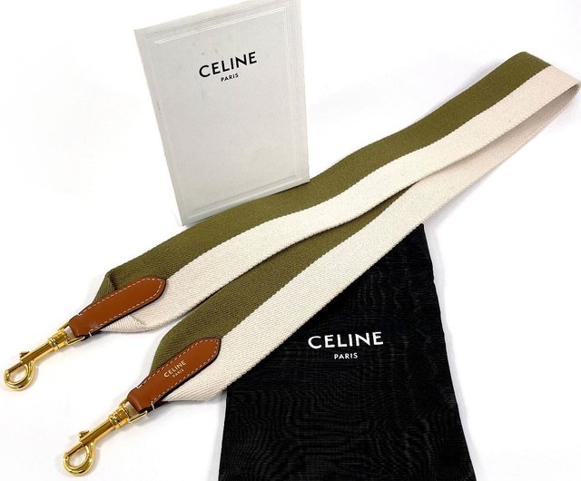 日本直送 中古美品】セリーヌ CELINE ショルダーストラップ カメラ