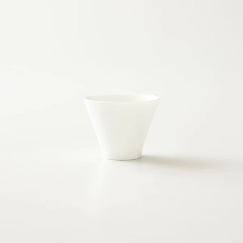 [New Product] Sensory Narrow Mouth Espresso Cup/Milk Coffee Cup - Mugs - Pottery White