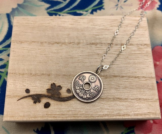 Japanese coin sale necklace