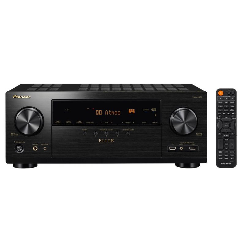 【Pioneer 先鋒】9.2聲道 AV環繞擴大機 VSX-LX305(B) - 藍牙喇叭/音響 - 其他材質 黑色