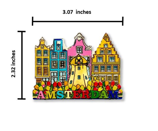 オランダ アムステルダム カラー ルーム カラー マグネット + オランダ