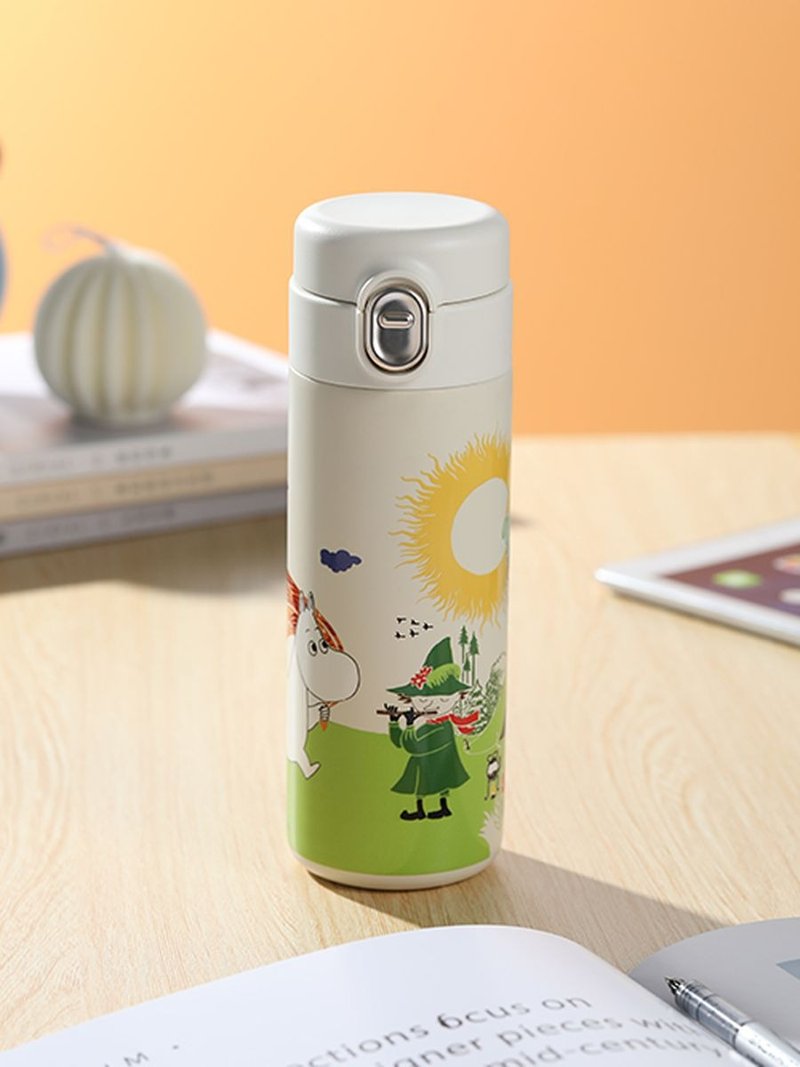 VIPO x Moomin Thermos Bottle - 420ml - กระติกน้ำ - สแตนเลส สีน้ำเงิน