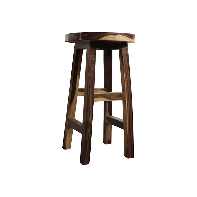 【吉迪市100%胡桃木家具】EFACH023B 胡桃木吧檯椅 高腳椅 餐椅 - 椅子/沙發 - 木頭 咖啡色