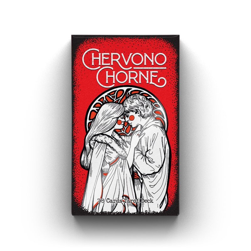 Chervono-Chorne Tarot, 78 cards Tarot deck - บอร์ดเกม - กระดาษ 