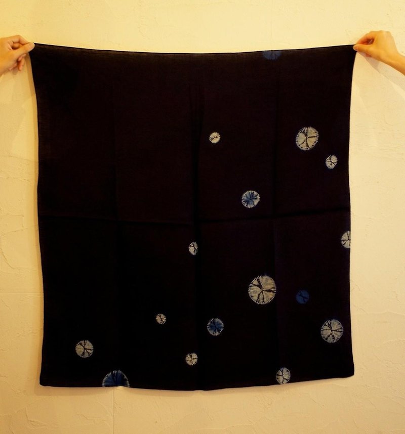 The indigo dyeing hemp wrapping cloth (bulk) - อื่นๆ - ผ้าฝ้าย/ผ้าลินิน สีน้ำเงิน